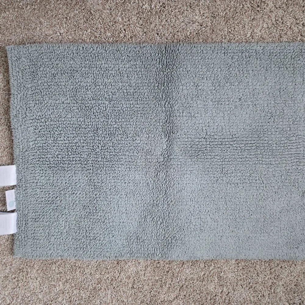 The Company Store Seafoam Green Bath Mat